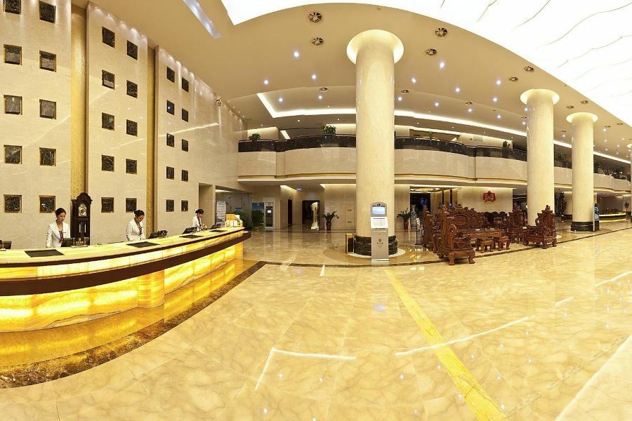 Bliss International Hotel Weihai Exterior photo
